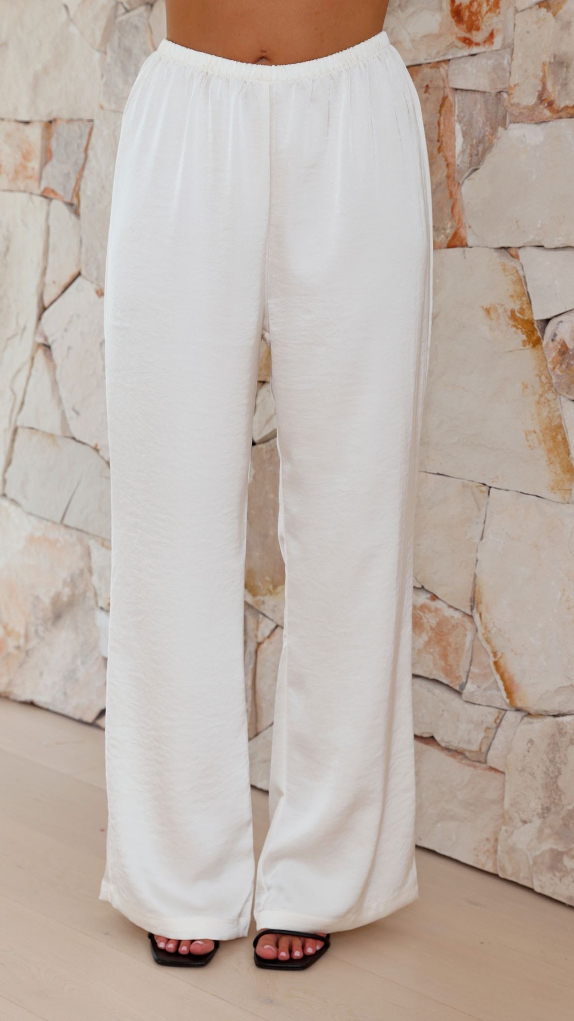 Imogen Cream Button Pants