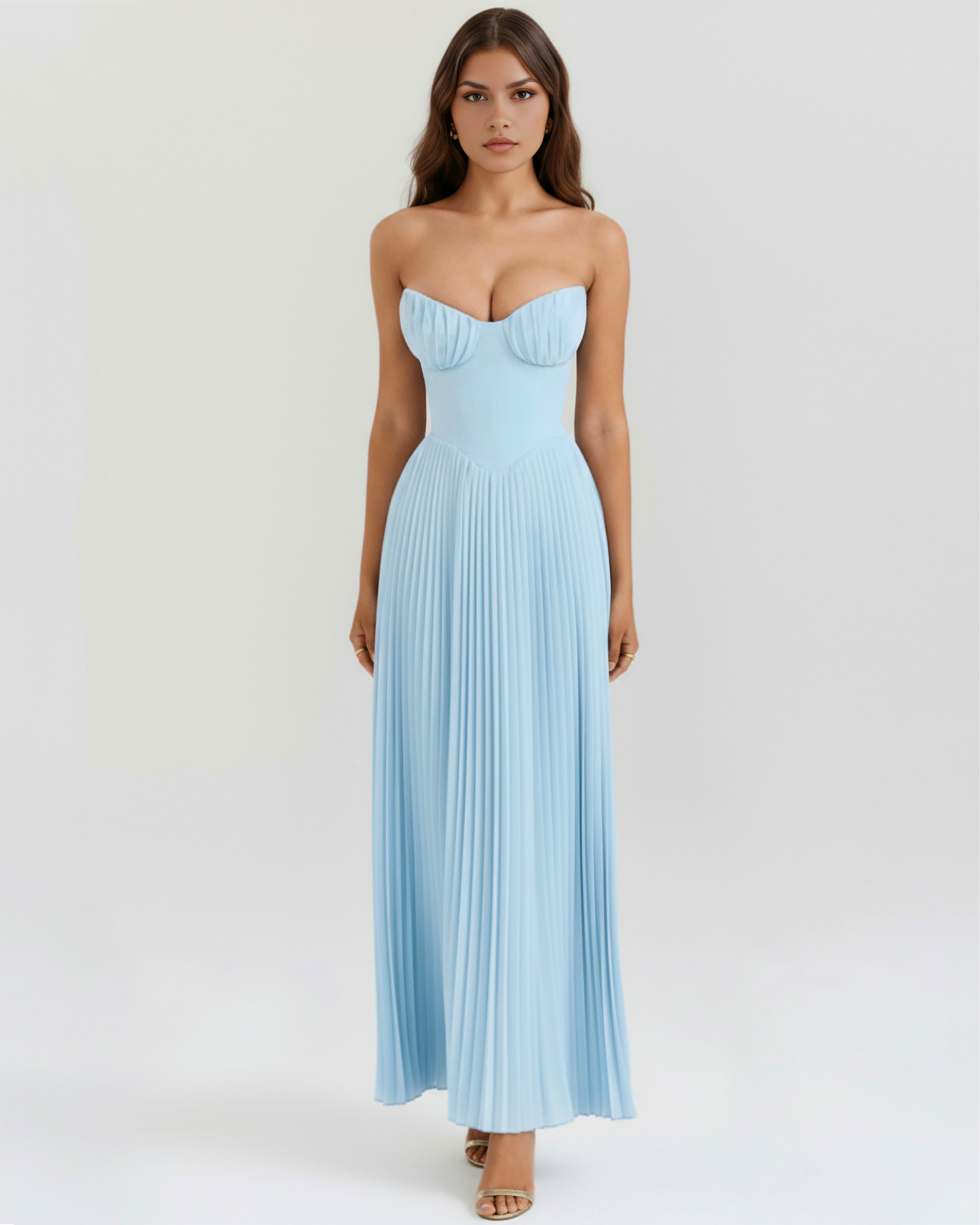 Shell Pleats, Boned Bodice, Romantic Events