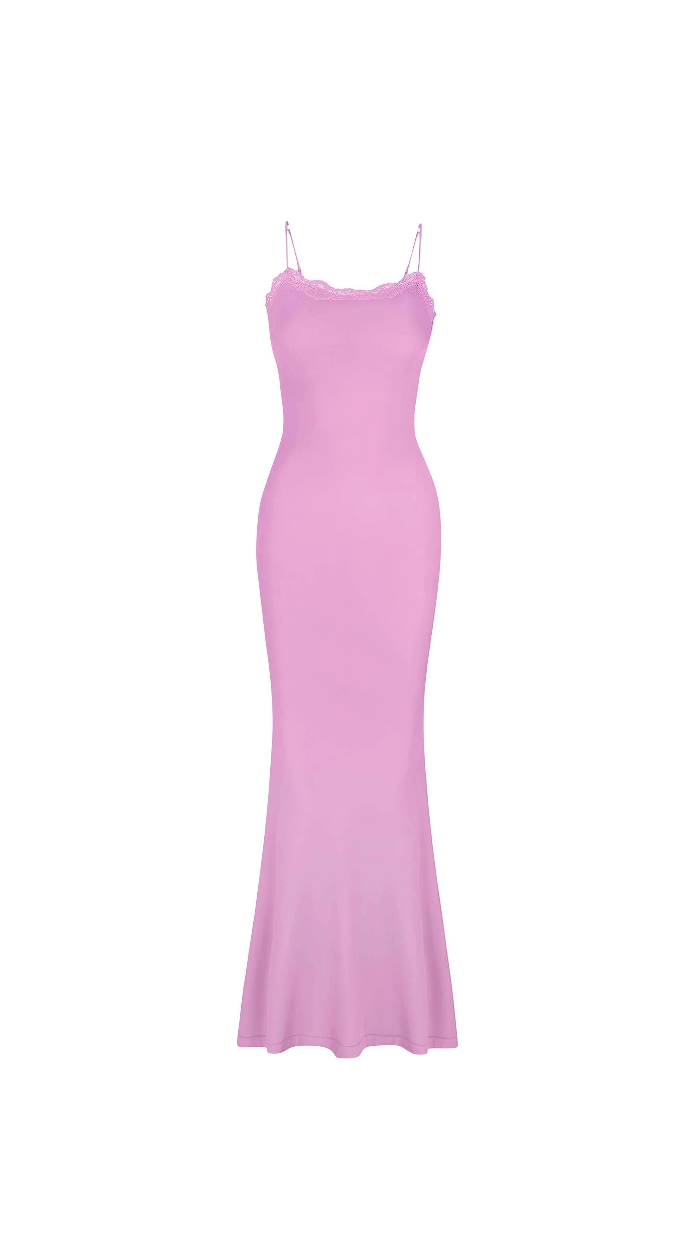 Rose Petal Pink Maxi Dress