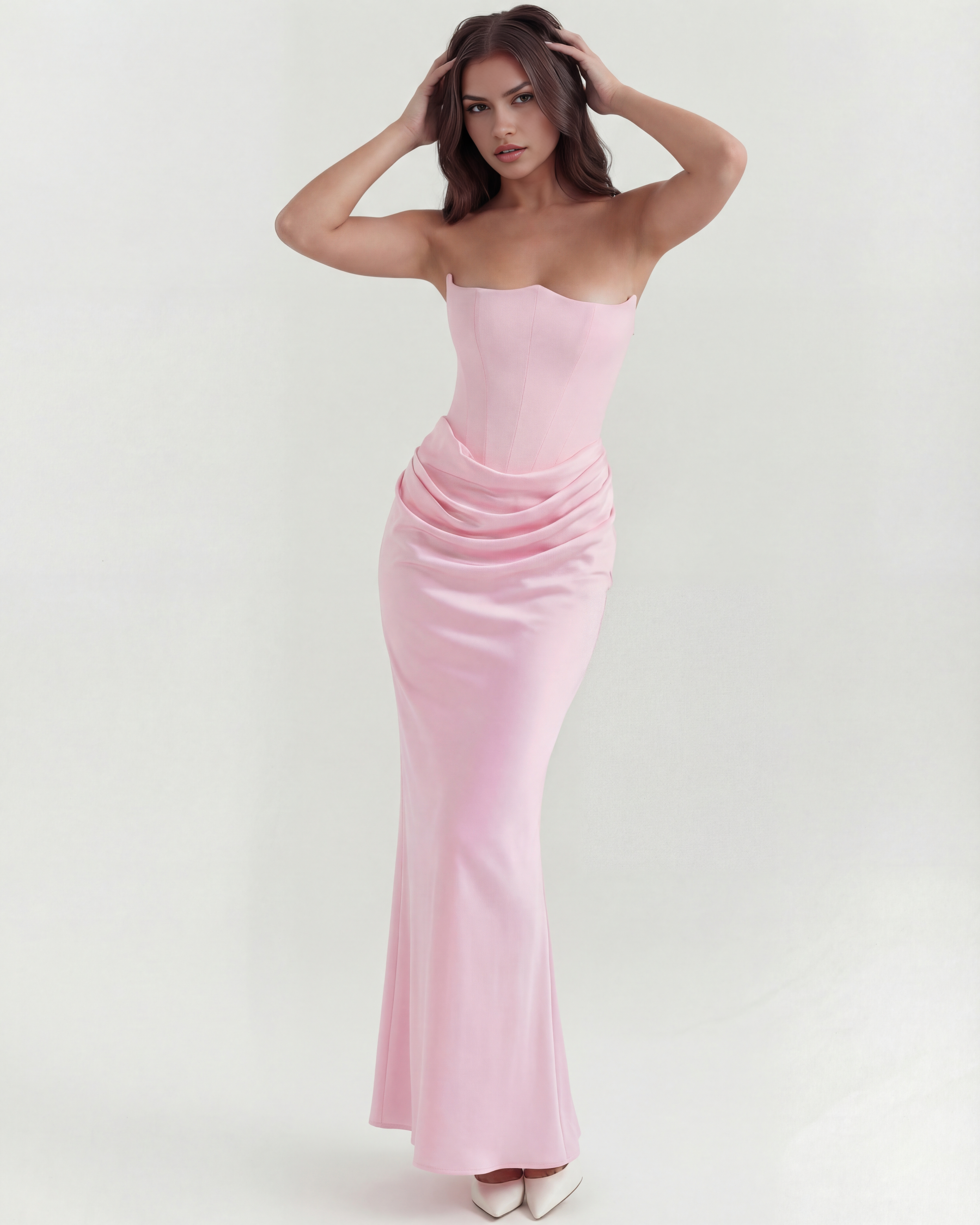 Boned Corset, Sculpted Shaping, Romantic Occasions