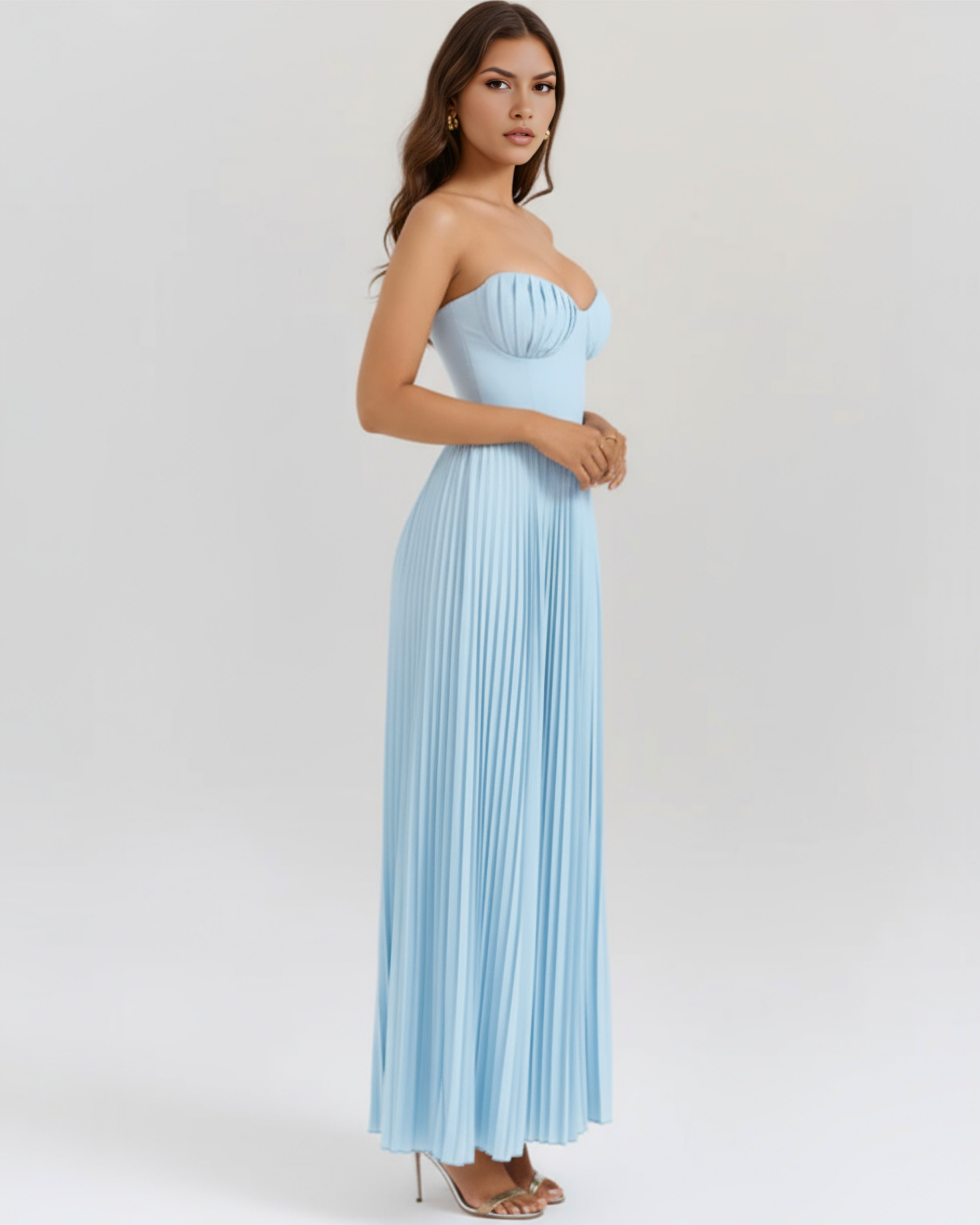 Shell Pleats, Boned Bodice, Romantic Events