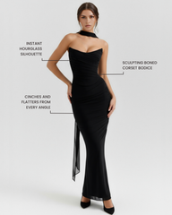 Corset & Skirt with Scarf, Romantic Events & Occasions