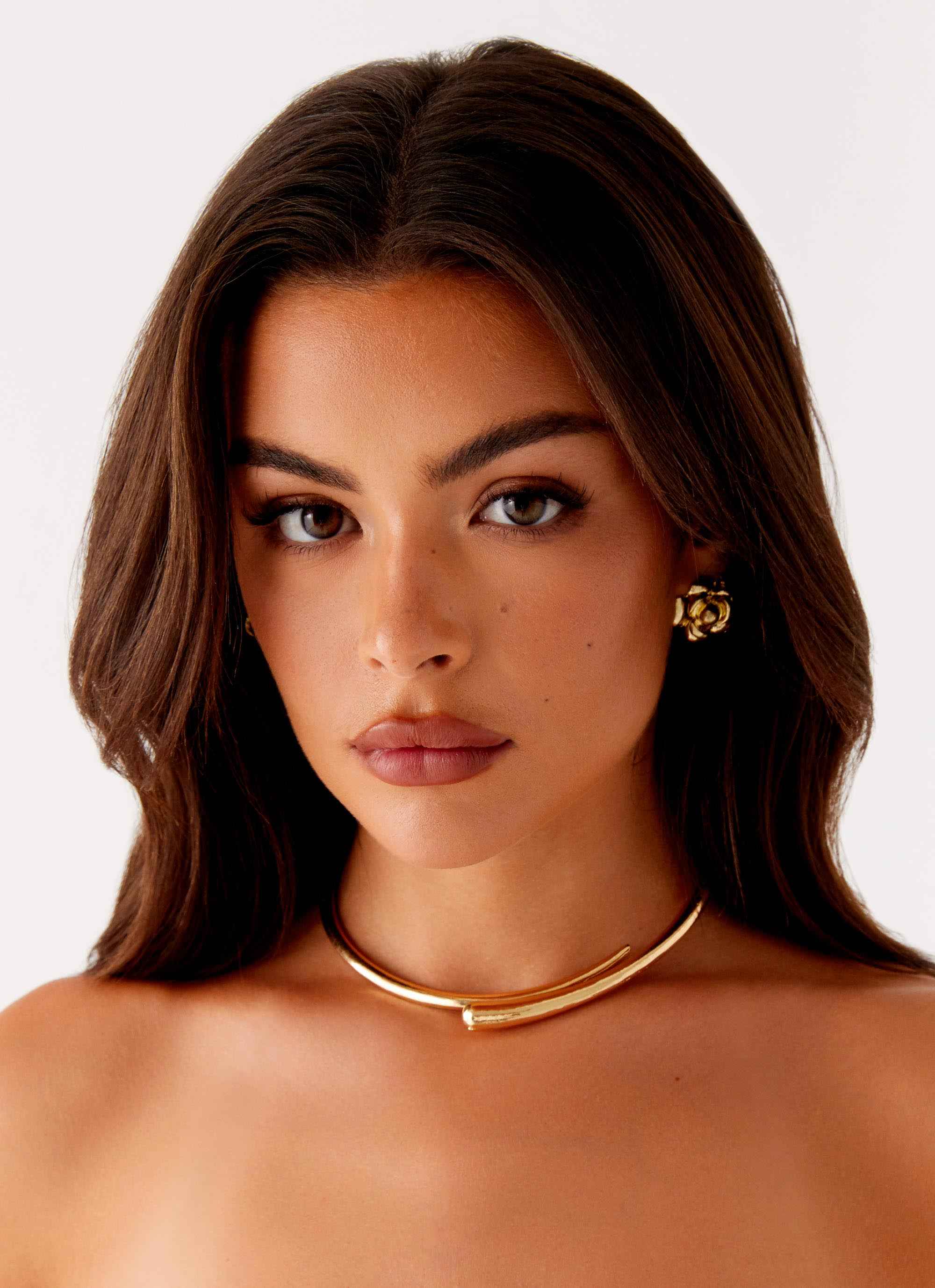 Raven Mini Necklace - Gold Minimalist