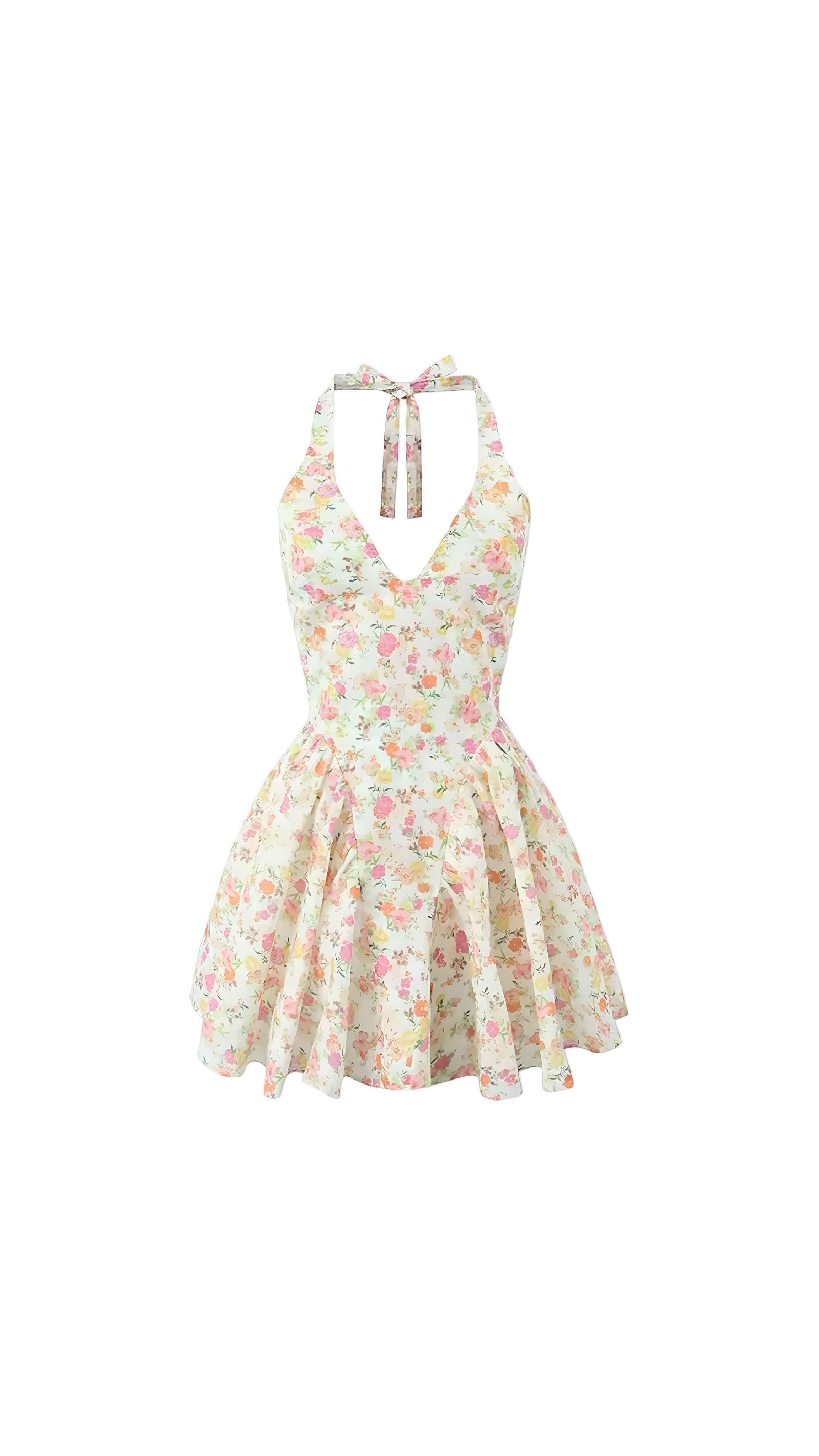 Adeline Floral Breeze Mini Dress