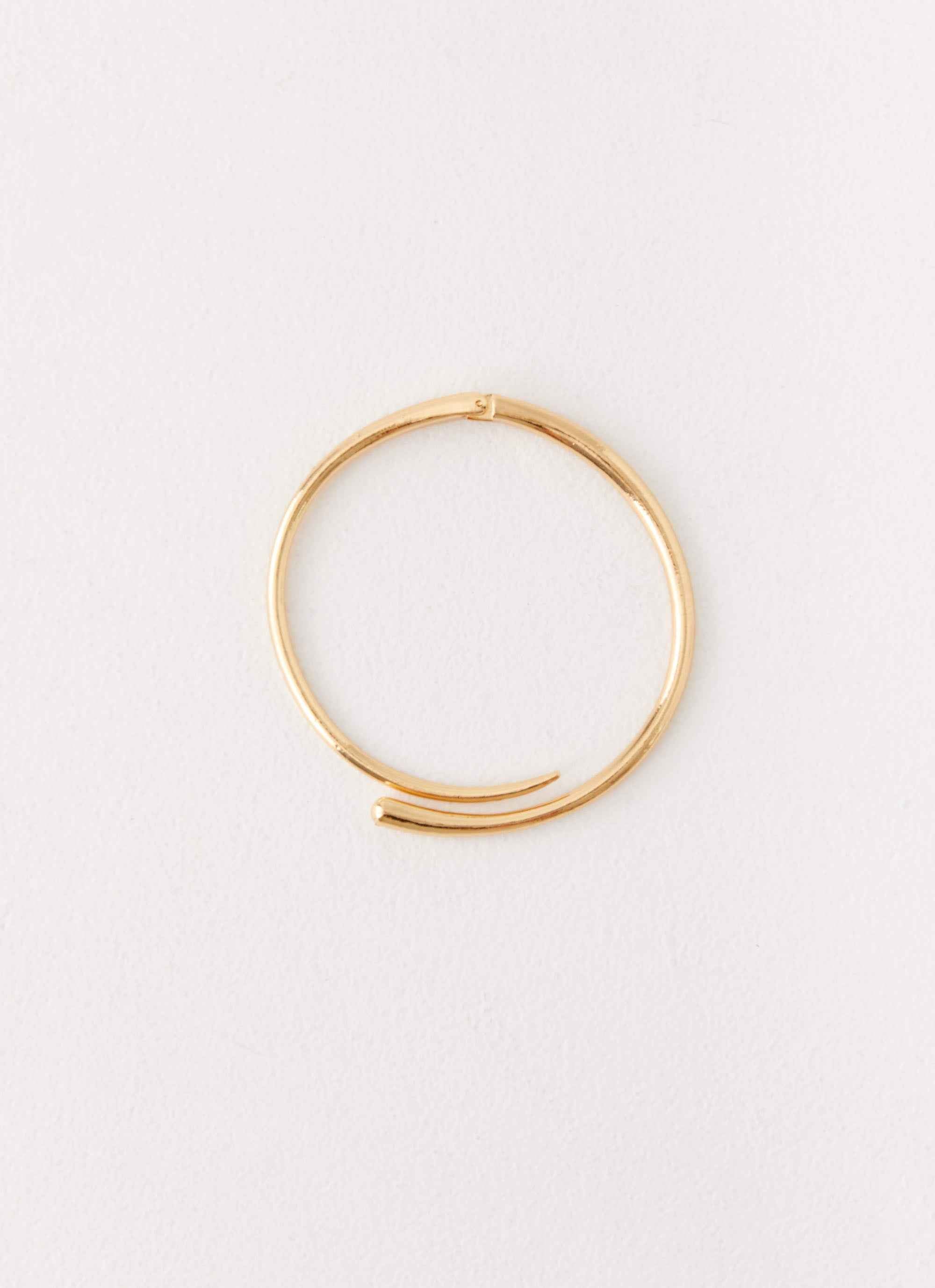 Raven Mini Necklace - Gold Minimalist