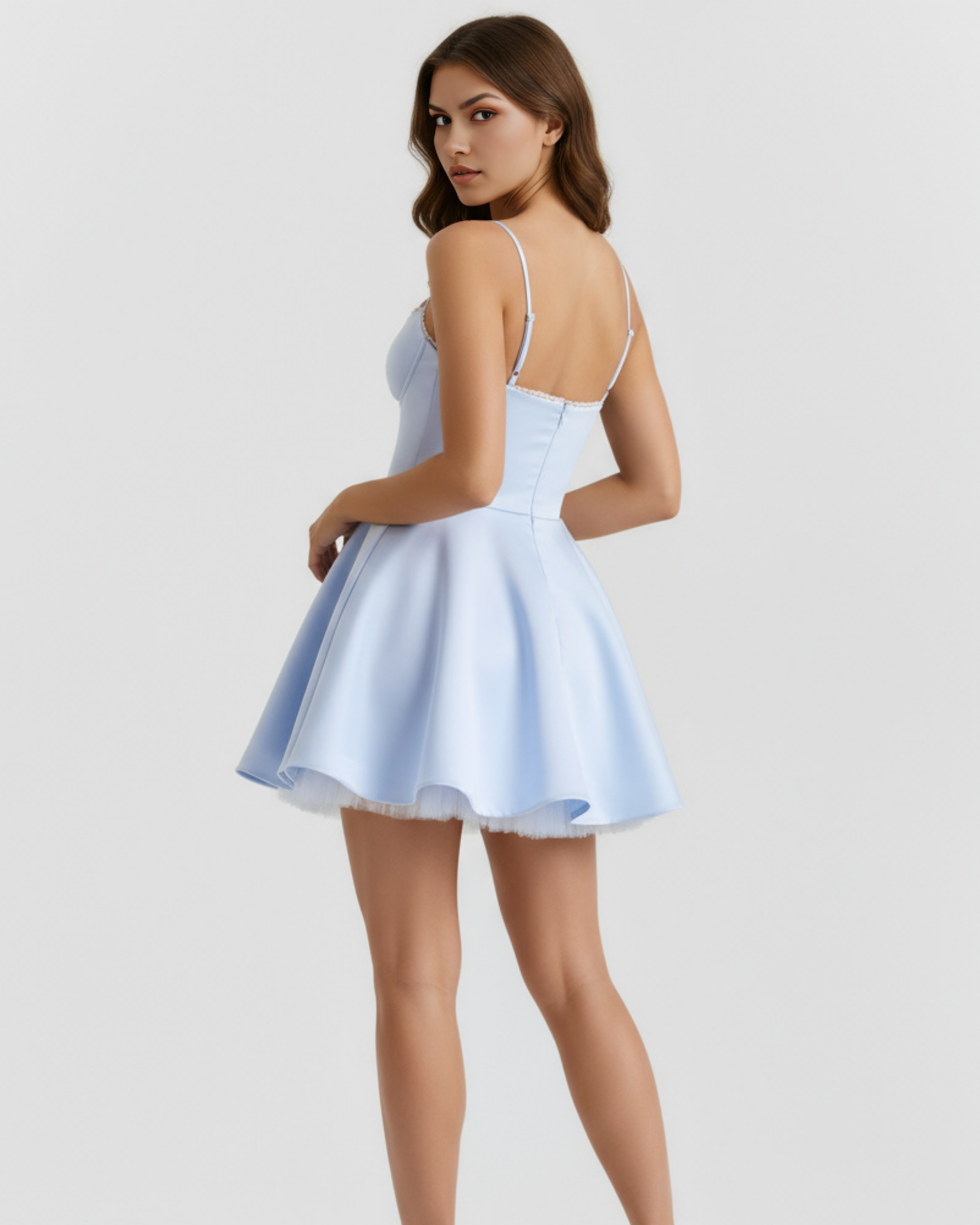 Sweetheart Neckline, Tulle Skirt, Date Nights & Parties