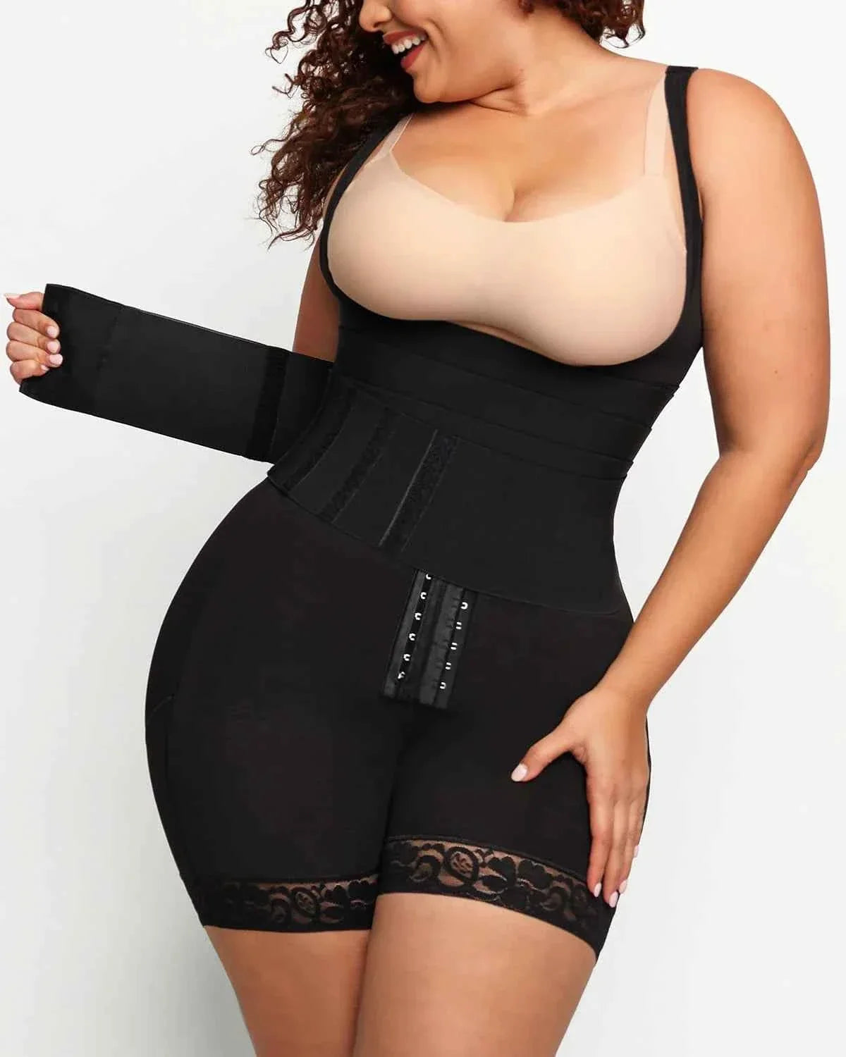 Bare Essentials AirSlim Bodysuit - Black Wrap