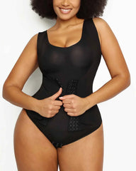 Bare Essentials Shaping Bodysuit - Cream 3-in-1 Design