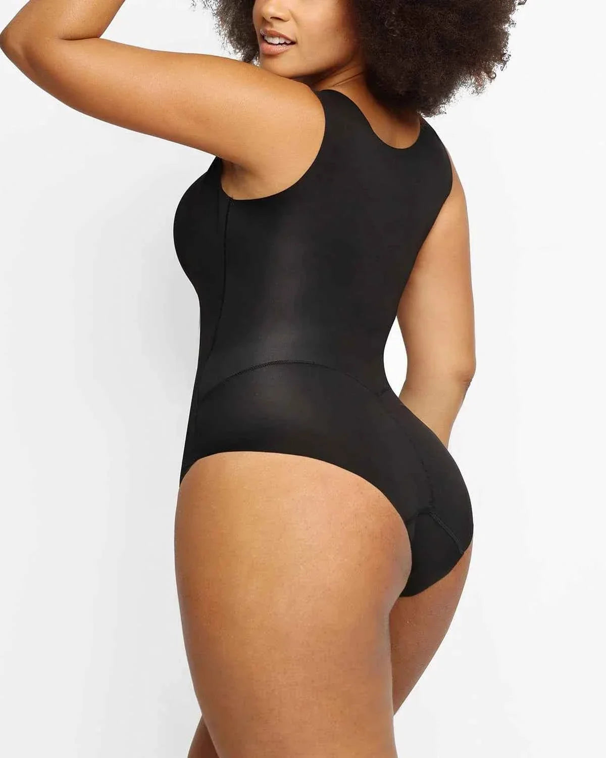 Bare Essentials Shaping Bodysuit - Cream 3-in-1 Design