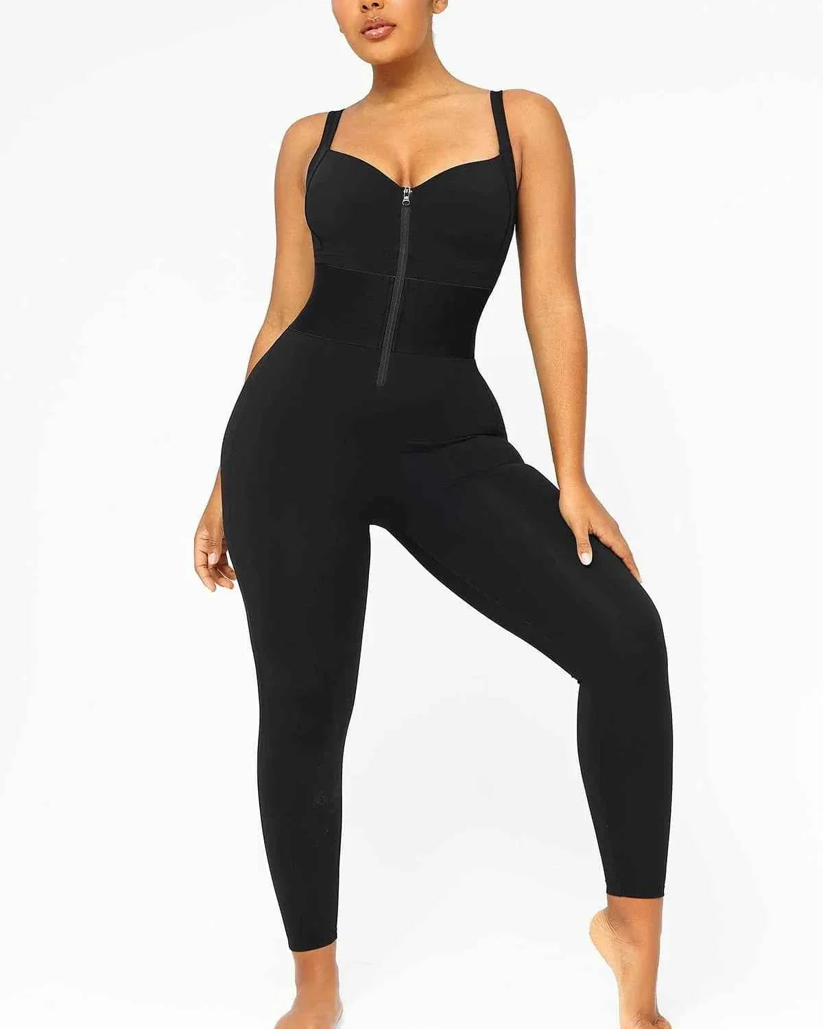 Bare Essentials Maxi Dress - Black Elastic Waistband