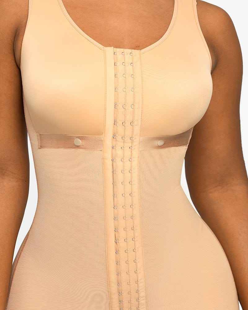 Bare Essentials Maxi Shaper Bodysuit - Black Full-Body Coverage
