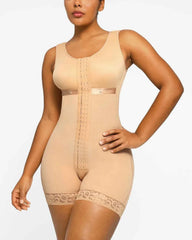 Bare Essentials Maxi Shaper Bodysuit - Black Full-Body Coverage