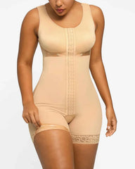 Bare Essentials Maxi Shaper Bodysuit - Black Full-Body Coverage