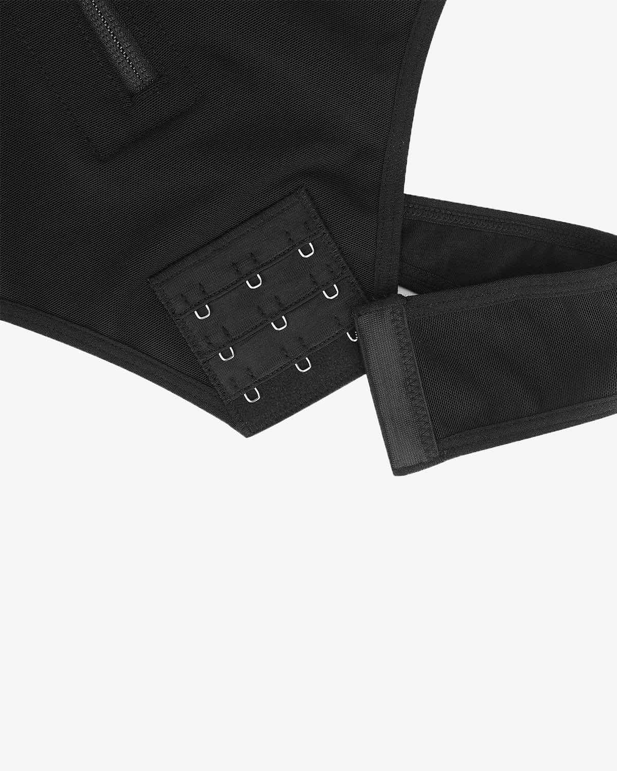 Bare Essentials High-Rise Thong - Black Sculpting Support