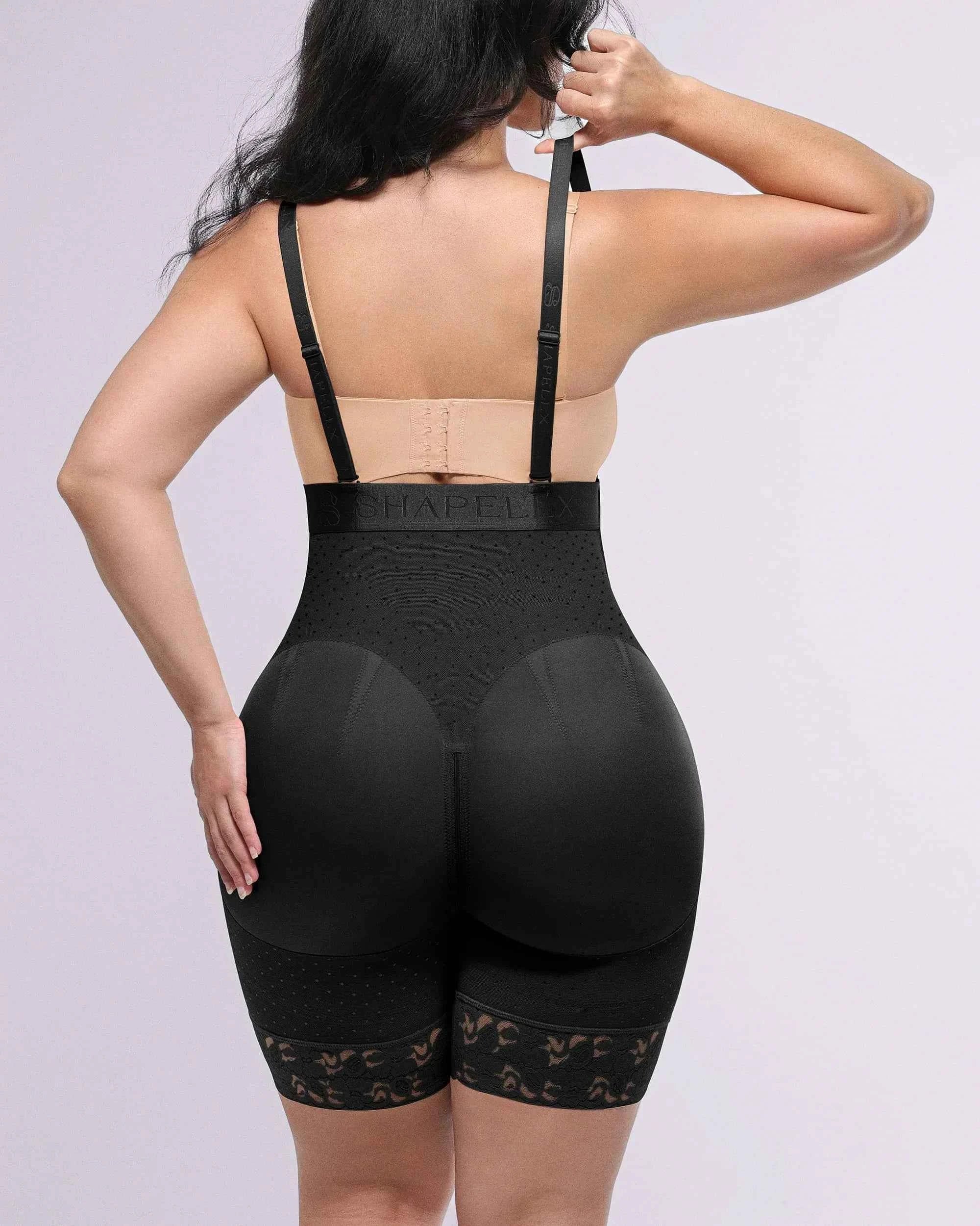 BOOT-YEAHâ„?High-Waisted Mini Dress - Polka Dot Lace
