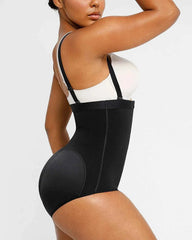 Bare Essentials High-Waisted Brief - Black Adjustable Straps
