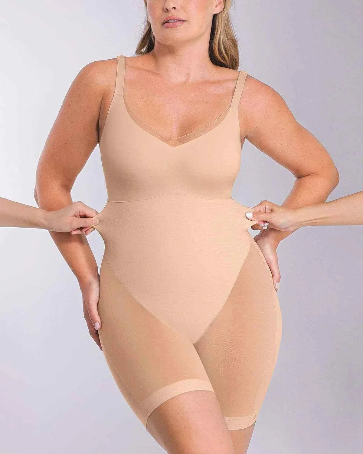 BOOT-YEAHâ„?Bodysuit - Black Seamless Butt-Lifting