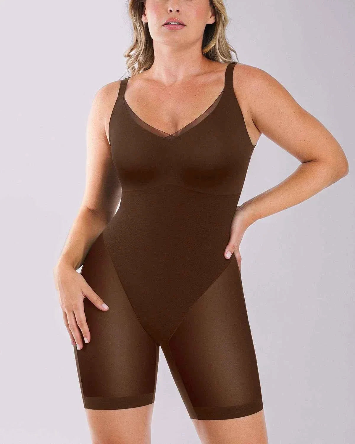 BOOT-YEAHâ„?Bodysuit - Black Seamless Butt-Lifting