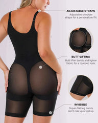 BOOT-YEAHâ„?Bodysuit - Black Seamless Butt-Lifting