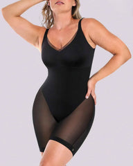 BOOT-YEAHâ„?Bodysuit - Black Seamless Butt-Lifting