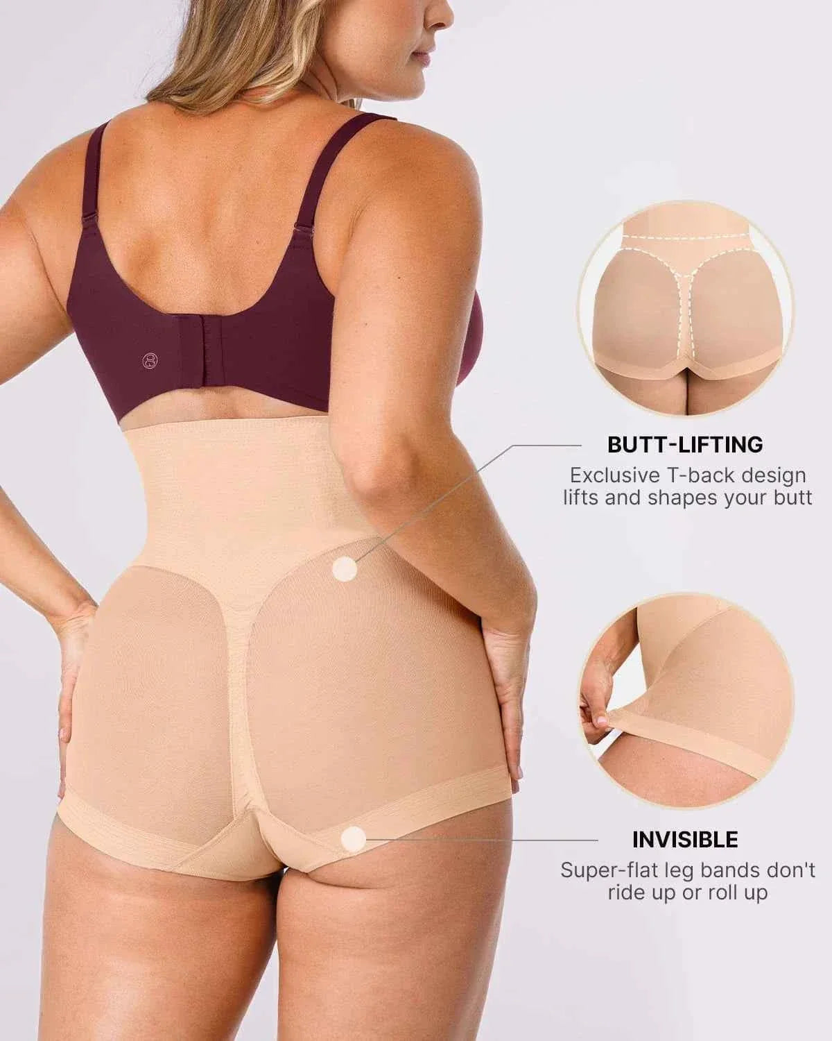 BOOT-YEAHâ„?MeshSmoothâ„?Butt-Lifting Brief