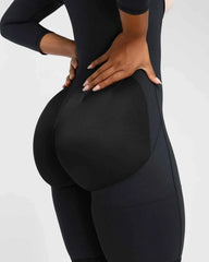 BOOT-YEAHâ„?Midi Bodysuit - Black Lace Butt-Lifting