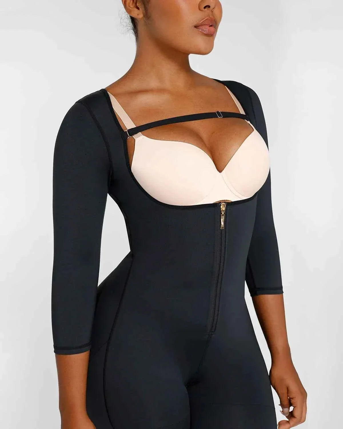 BOOT-YEAHâ„?Midi Bodysuit - Black Lace Butt-Lifting