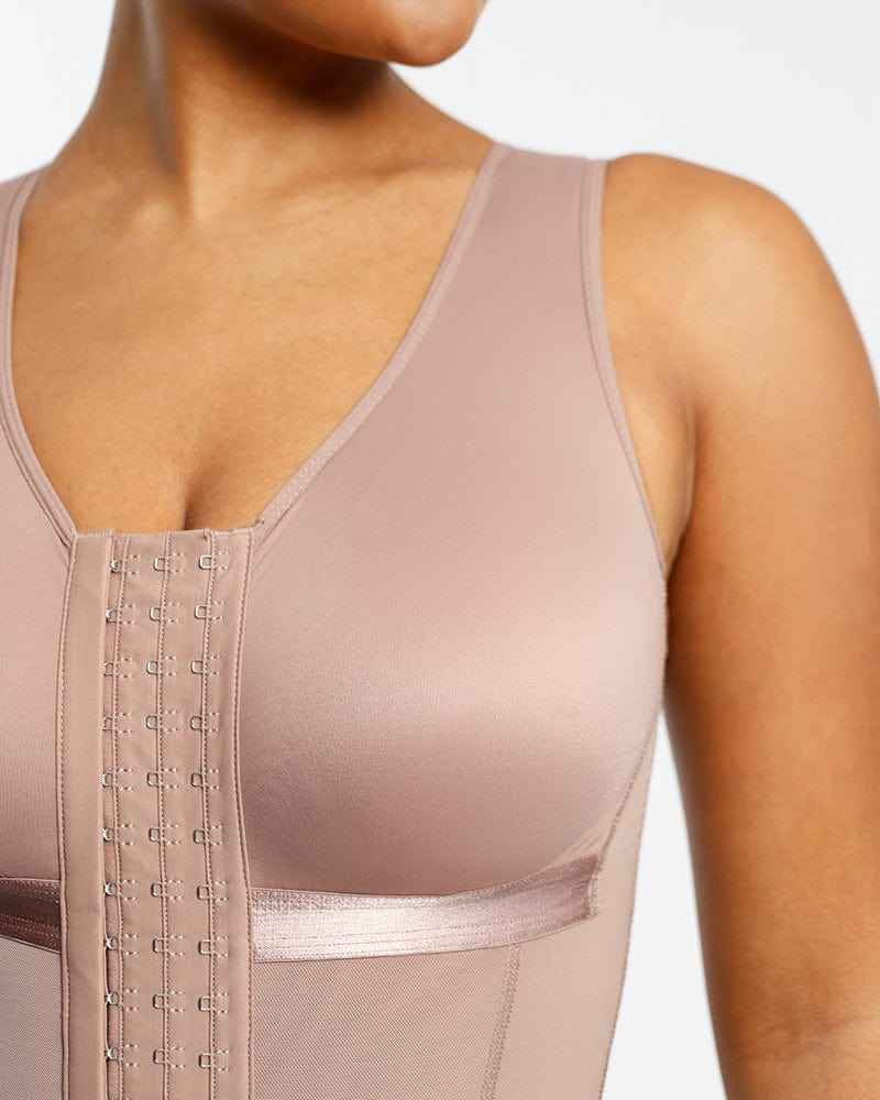Smart Recovery Maxi Bodysuit - Black Lace Compression