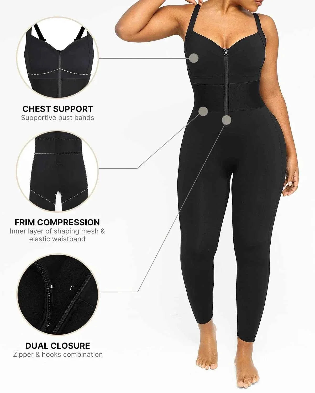Bare Essentials Maxi Dress - Black Elastic Waistband
