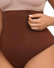 Bare Essentials AirSlim Thong - Black High Waist