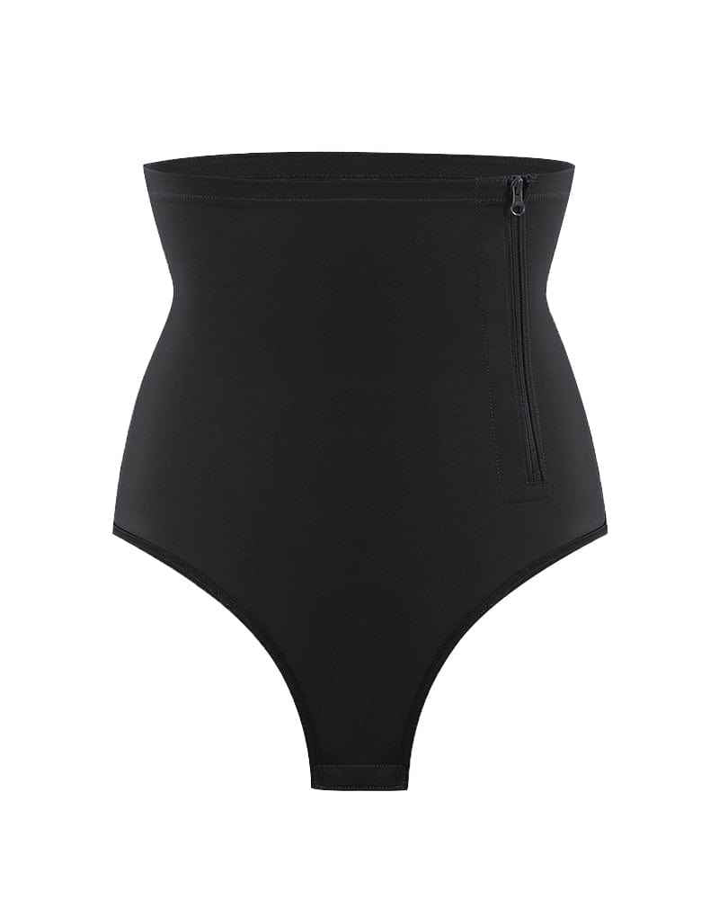 Bare Essentials AirSlim Thong - Black High Waist