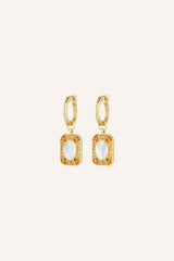 Azela Earrings in Pearl