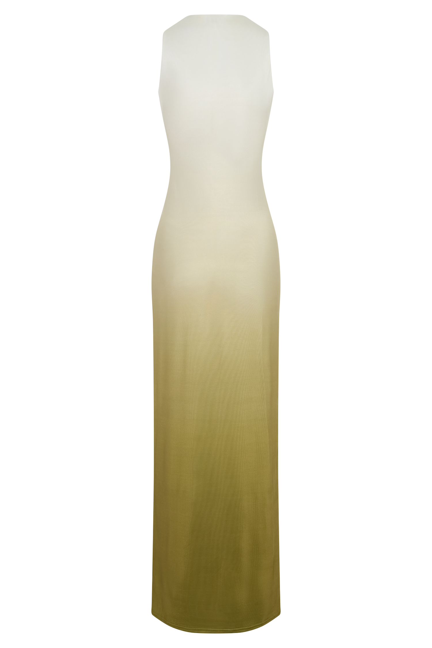 Stella Ombre Vintage Olive Maxi Dress