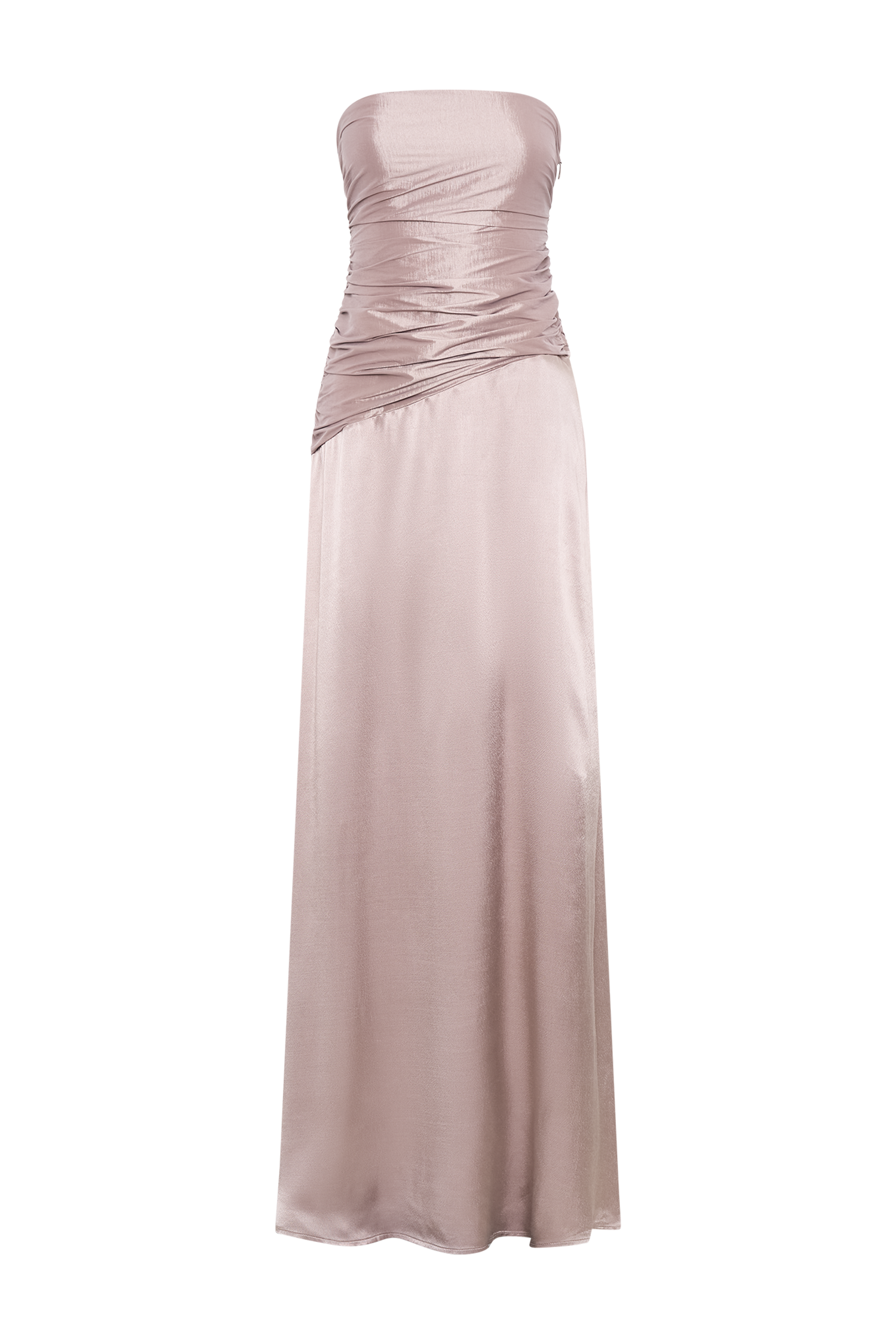 Serena Bronze Taupe Maxi Dress