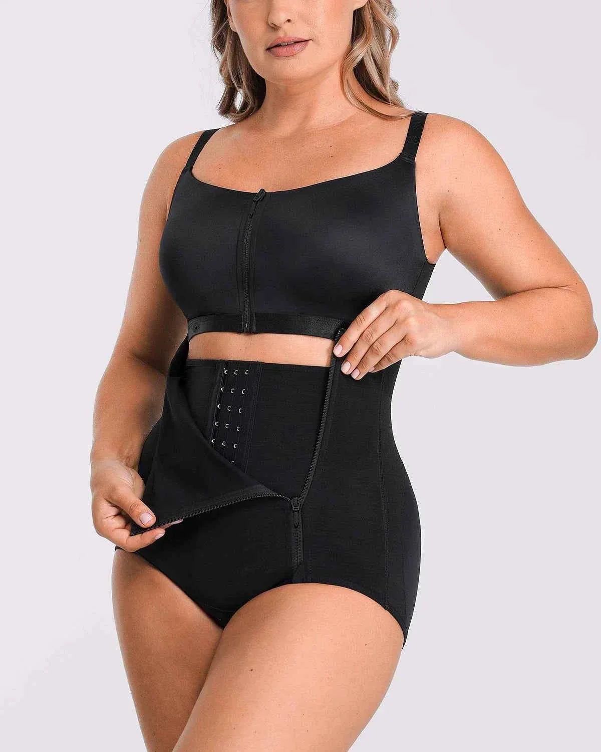 AirSlim Bodysuit - Black Tummy Control