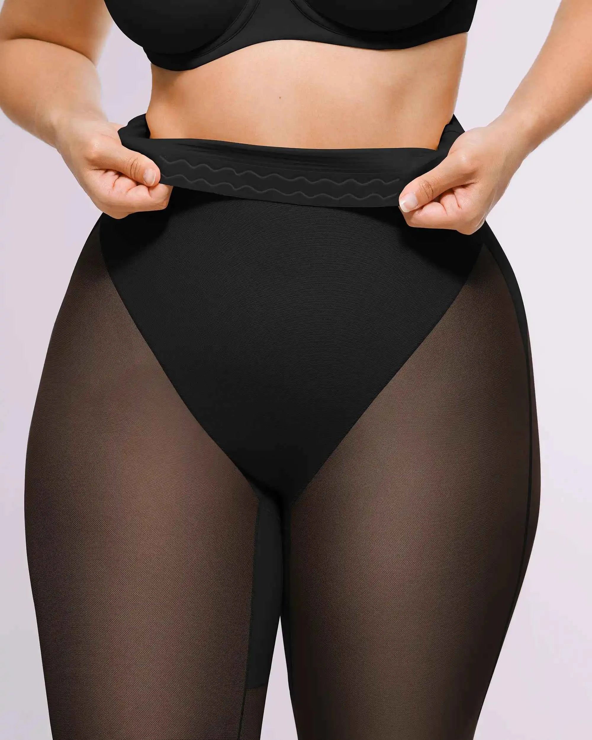 BOOT-YEAHâ„?Midi Capri - Black Butt-Lifting