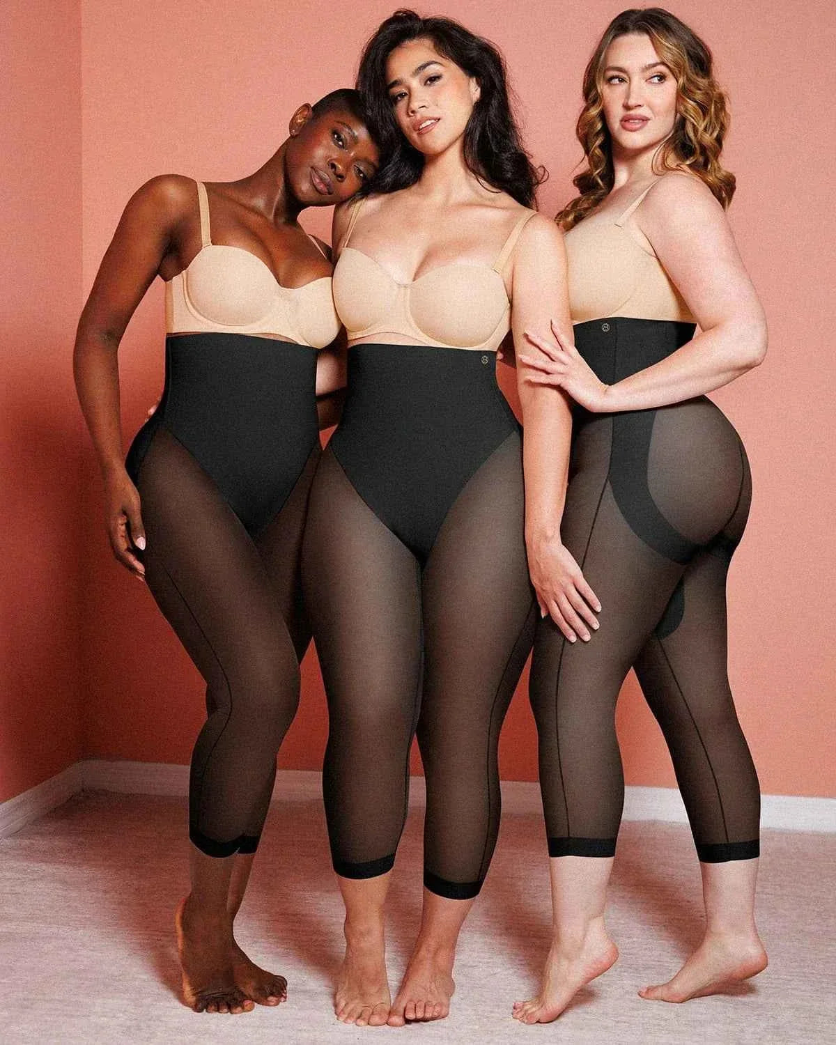 BOOT-YEAHâ„?Midi Capri - Black Butt-Lifting