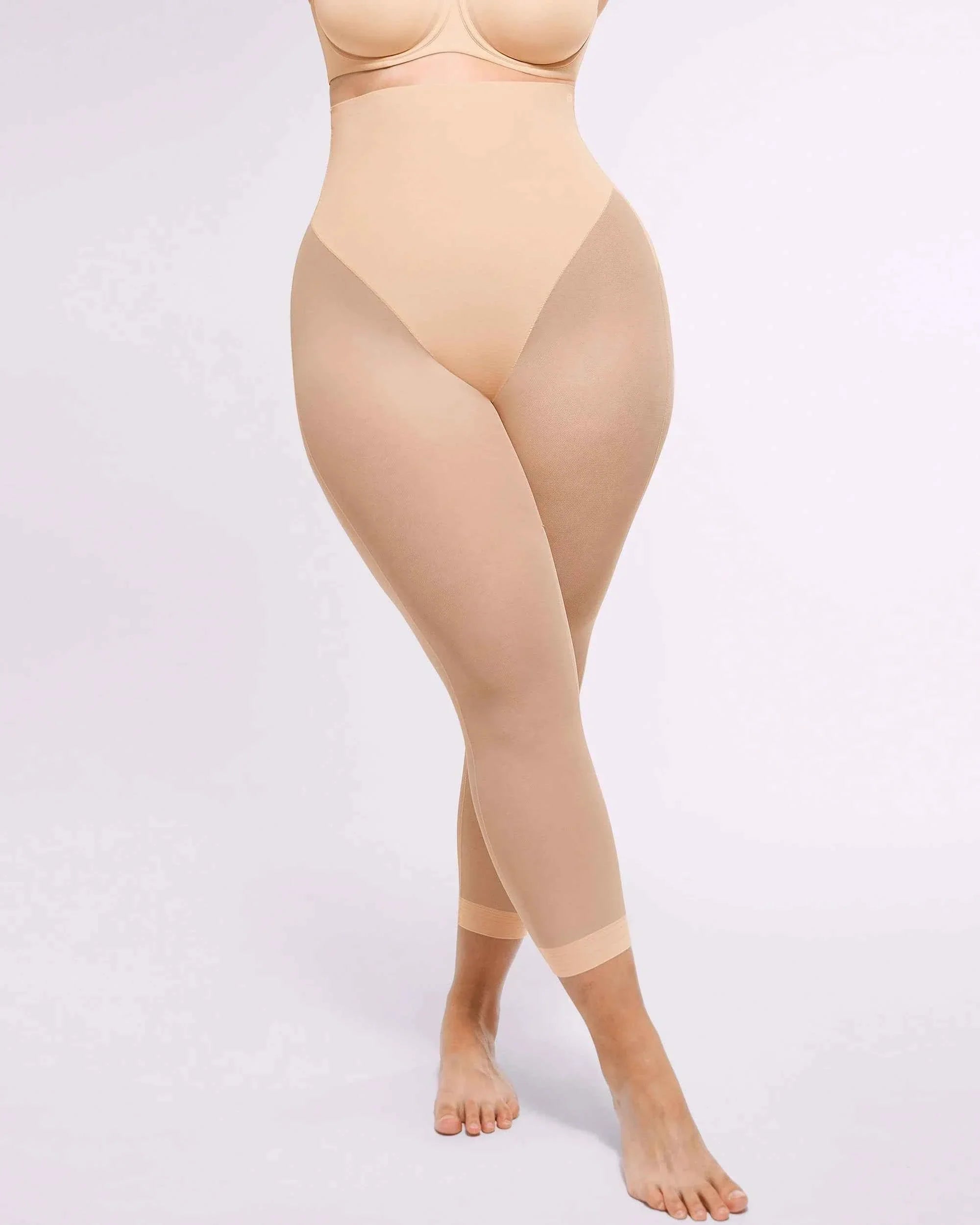 BOOT-YEAH Midi Dress - Black Butt-Lifting Seamless