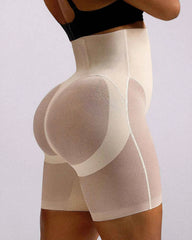 BOOT-YEAHâ„?MeshSmoothâ„?High-Waisted Mid Thigh Short
