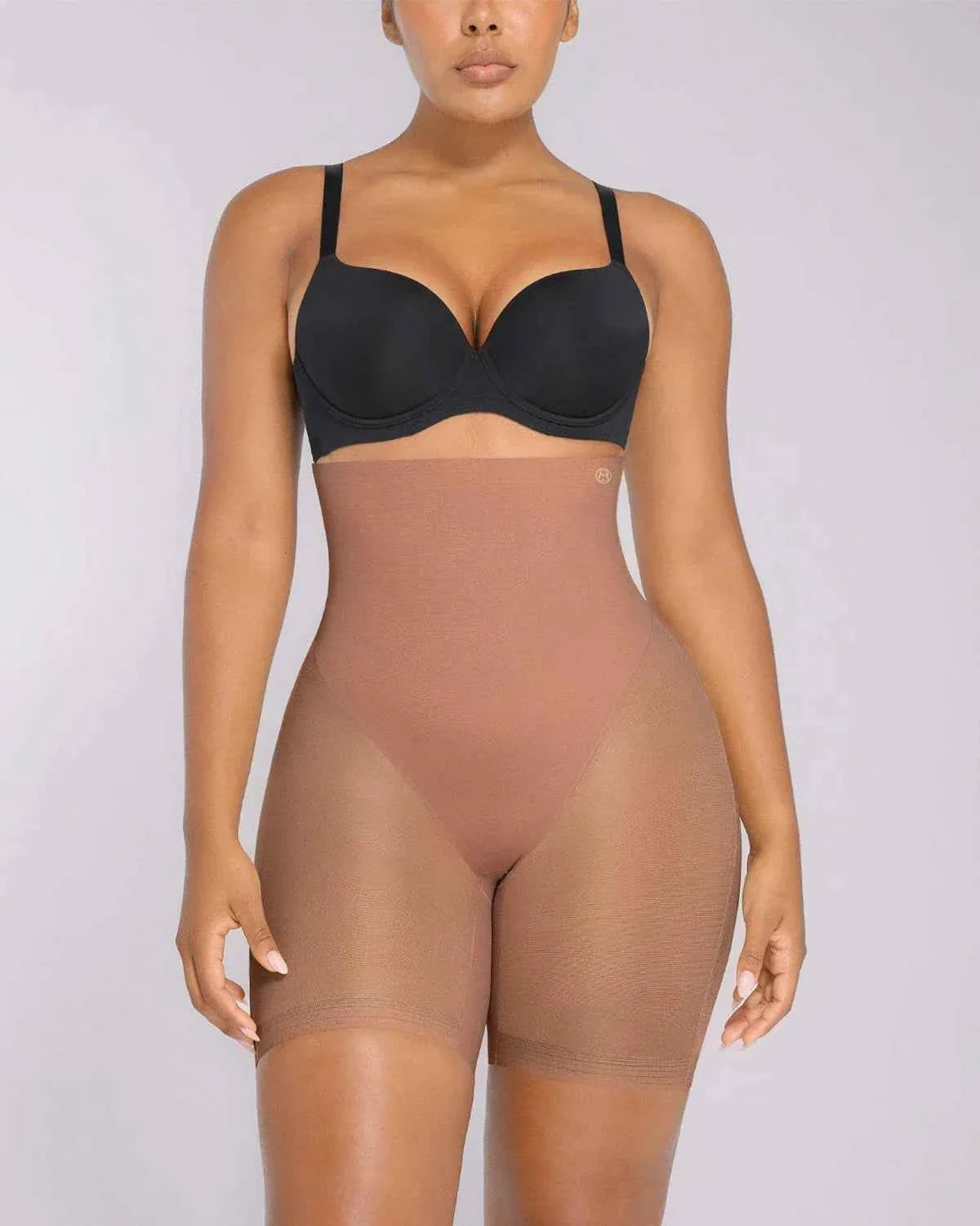 BOOT-YEAHâ„?MeshSmoothâ„?High-Waisted Mid Thigh Short