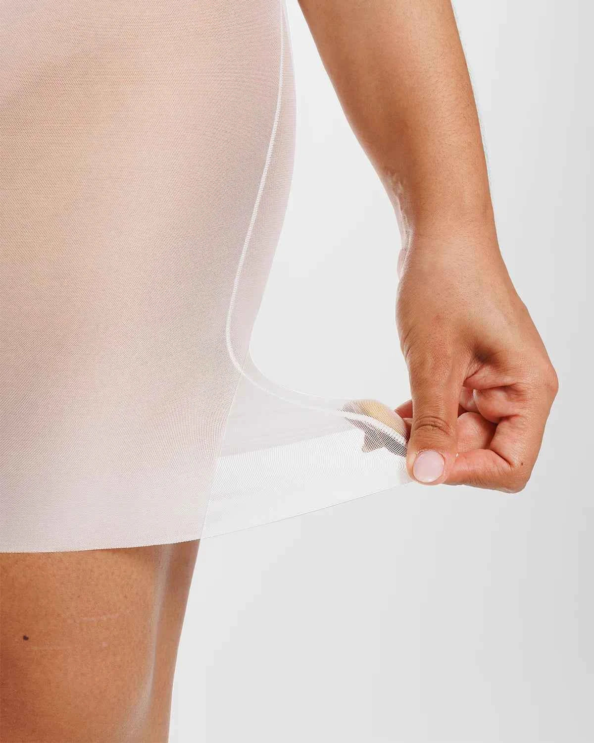 Bare Essentials Padded Short - Black Breathable Mesh