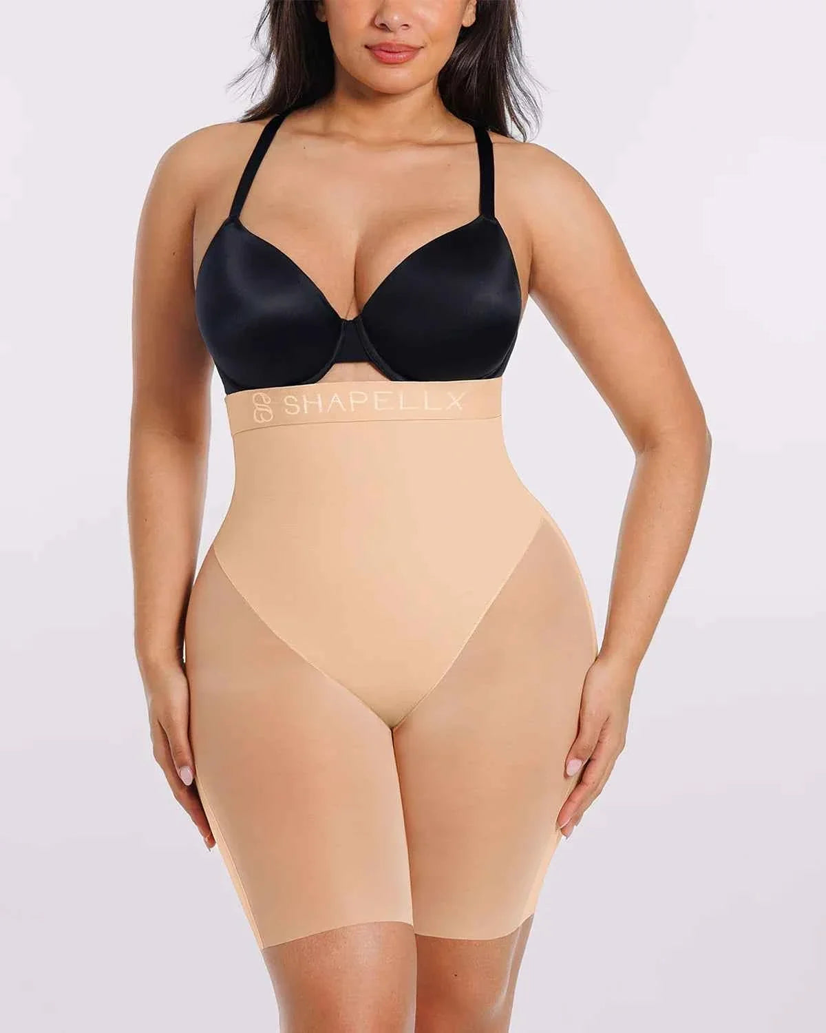 Bare Essentials Padded Short - Black Breathable Mesh