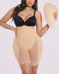 Bare Essentials Midi Dress - Black Tummy Control