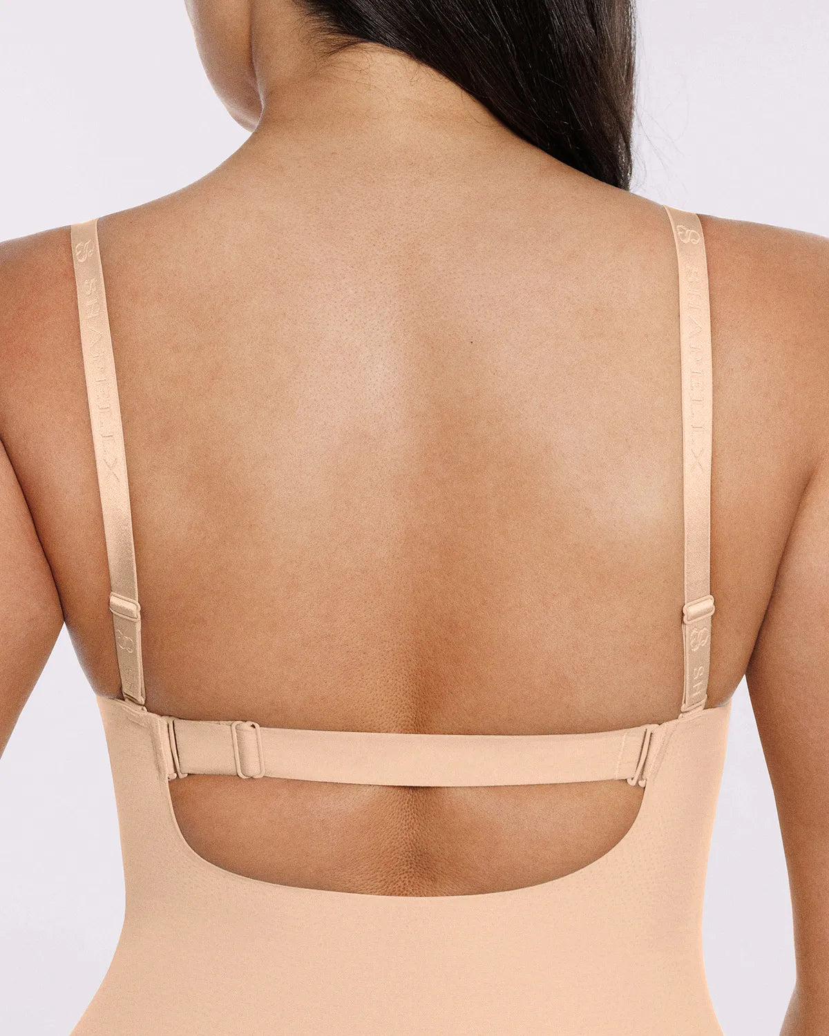 Bare Essentialsâ„?MeshSmoothâ„?Low Back Mid Thigh Bodysuit