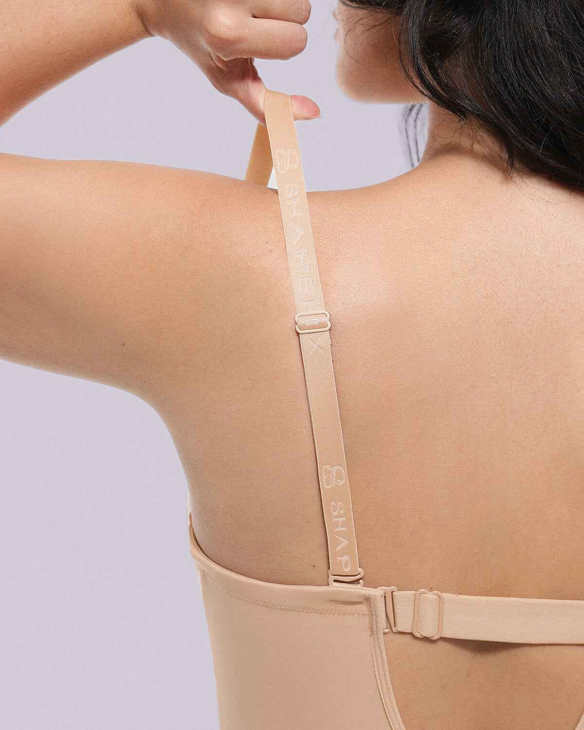 Bare Essentials Midi Bodysuit - Black Strapless