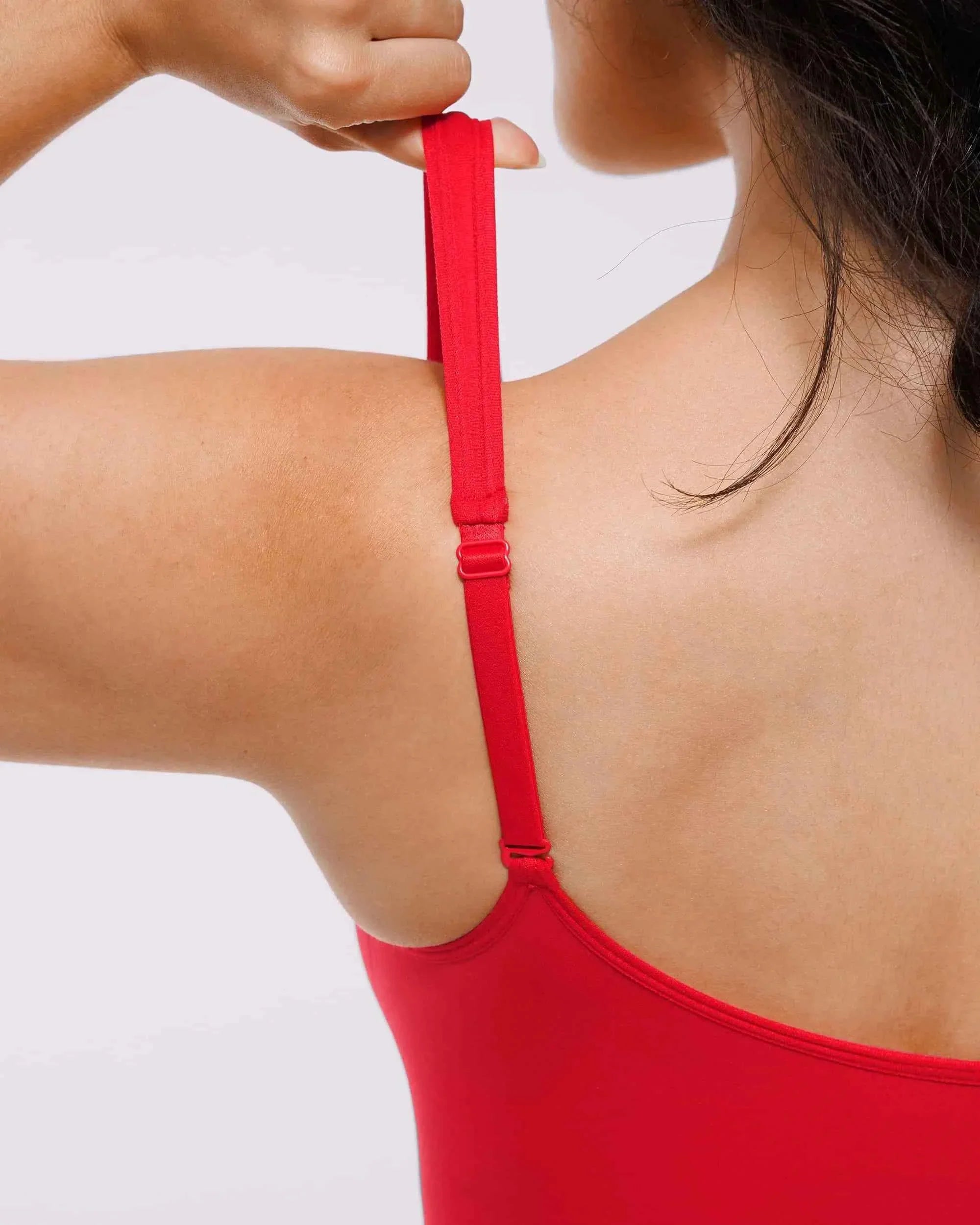 Bare Essentials Thong Bodysuit - Skin Flow Zipper Front