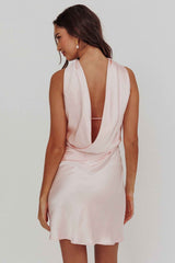 SLEEVELESS FITTED MINI WEDDING GUEST PARTY DRESS