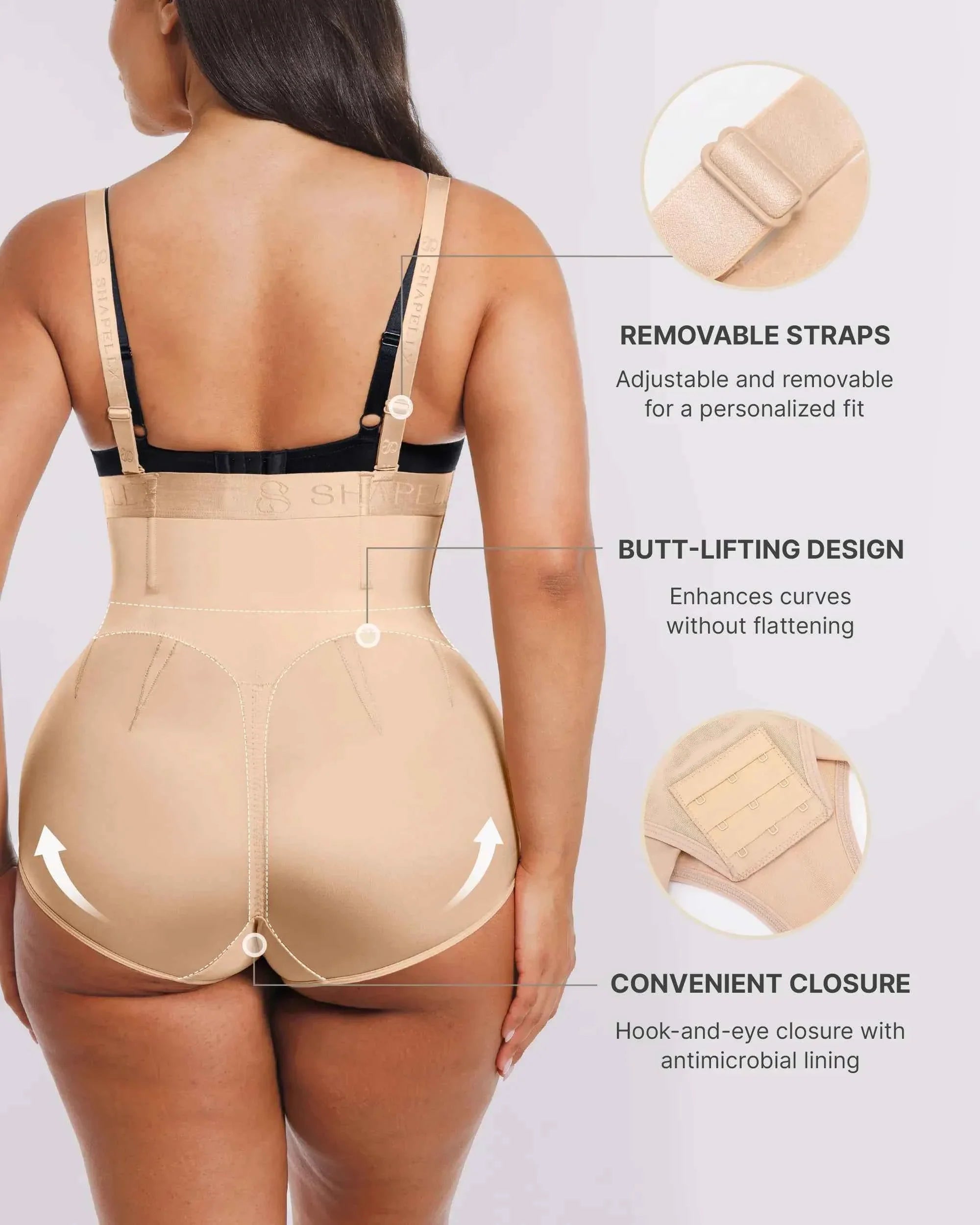 Curve Codeâ„?Maxi Brief - Black Mesh Shaping