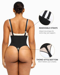 Curve Codeâ„?Sculpting Thong - Black X-Shape Design