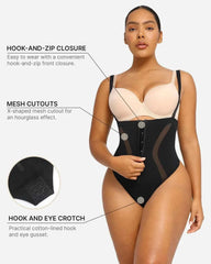 Curve Codeâ„?Sculpting Thong - Black X-Shape Design